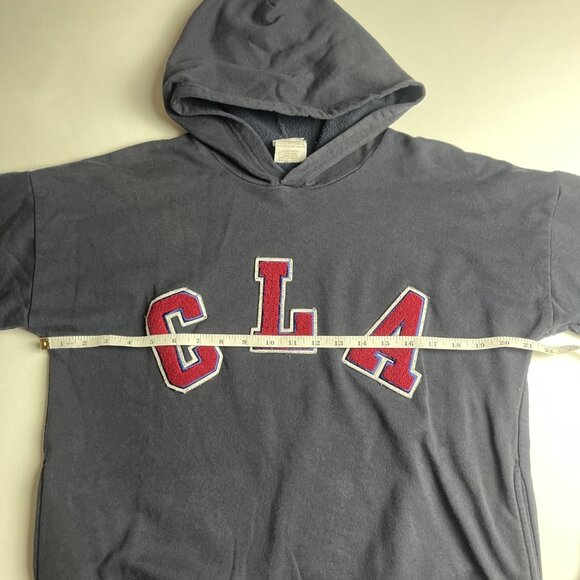 VTG 80 MADE IN CANADA College Hoodie Piacente Mens S College de l'Assomption CLA - Picture 9 of 13